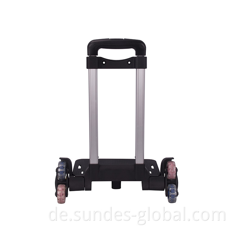 Faltbare Rucksacktrolleys Carts School Bag Gepäck Griff Accessoires